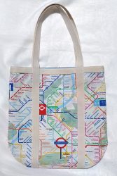 Handmade Táska - TÉRKÉPES