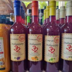 32-es NARANCSOS Málnaszörp - 750 ml