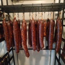 Mangalica Füstölt vastagkolbász- Kb: 1 kg/db - 10.400 Ft/kg