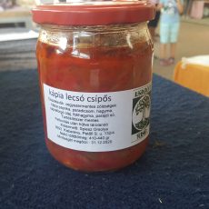 Készlecsó - enyhéncsípős - olajjal készült - 530 ml