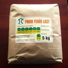 Pi finom fehér liszt - 5 kg-os kiszerelésben - 1.090 Ft/kg