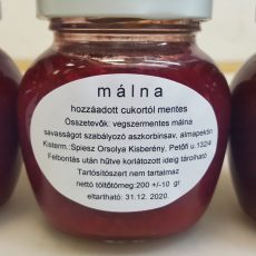 Málnalekvár 200g - CUKORMENTES