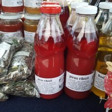 Pirosribizli szörp - 500 ml   CUKORMENTES